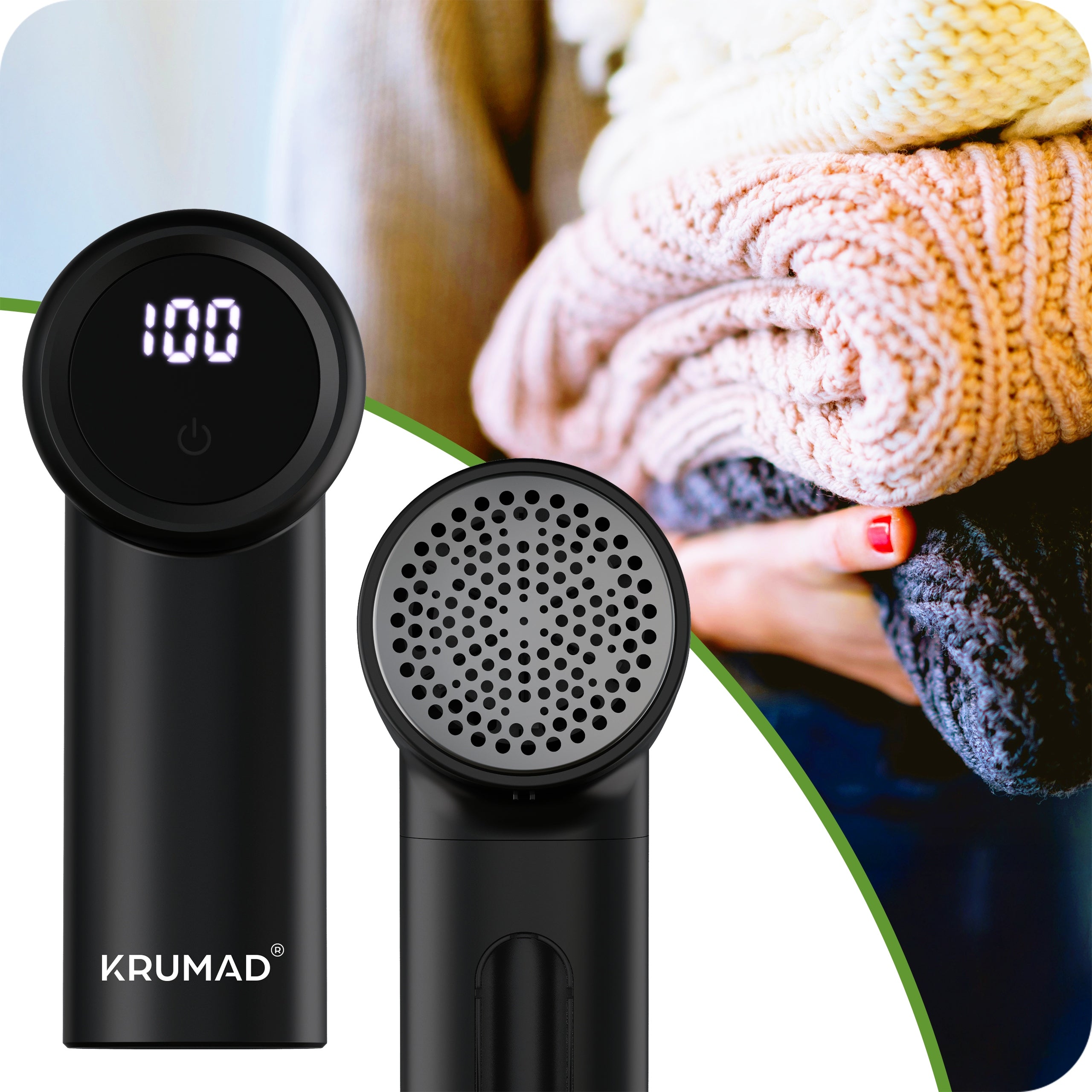 SHAVER CLOTHES MACHINE FABRIC SWEATERS ELECTRIC USB STRONG 6 BLADES Manufacturer code GOLARKA MASZYNKA DO UBRAŃ SWETRÓW KRUMAD