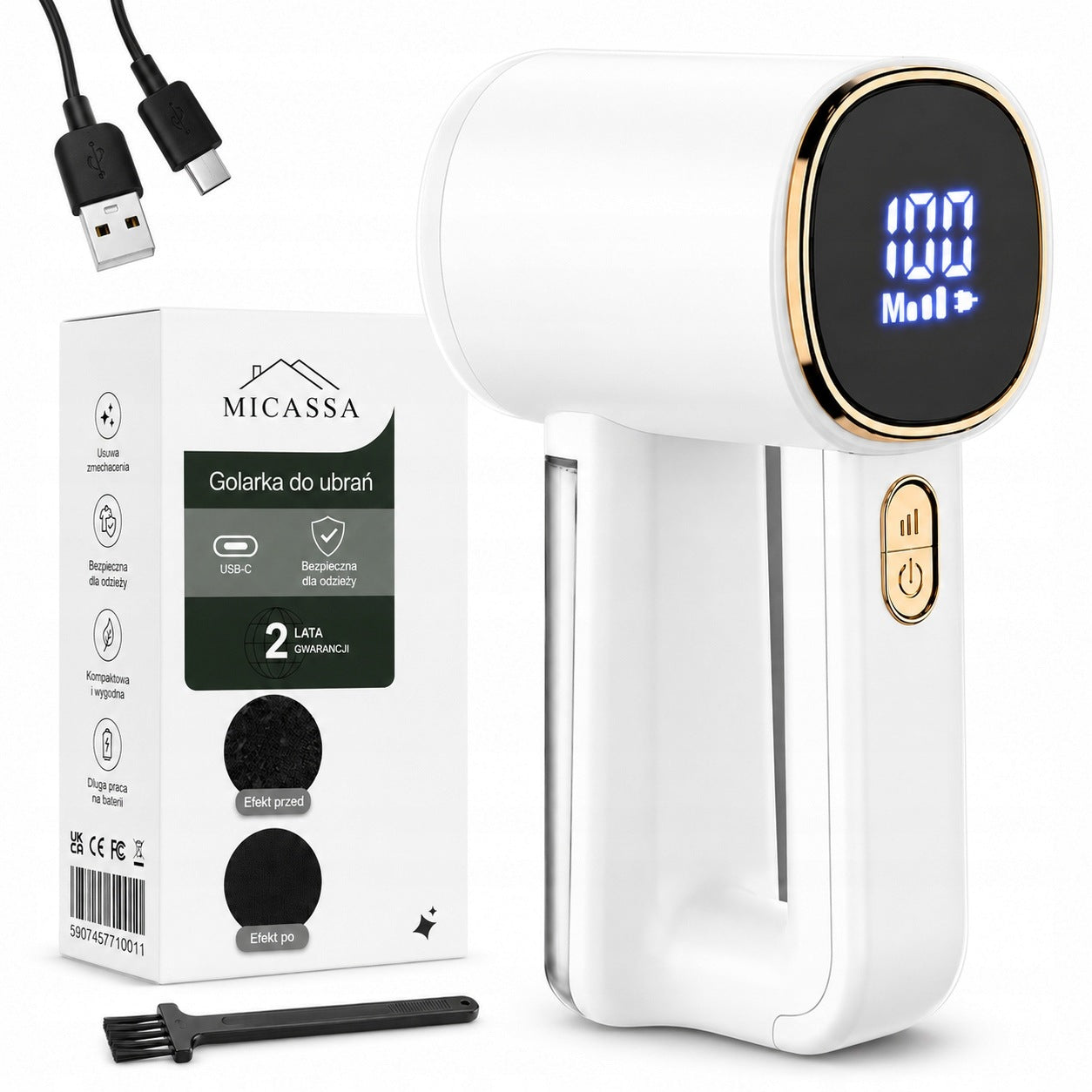 SHAVER FOR CLOTHES SWEATERS UPHOLSTERY COUCH LARGE MODERN MACHINE STRONG