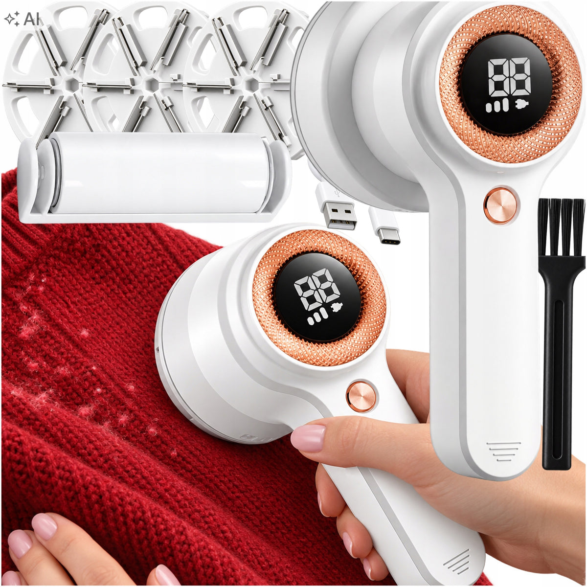 SHAVER FOR SWEATERS AND CLOTHES ELECTRIC FABRIC MACHINE COUCH STRONG