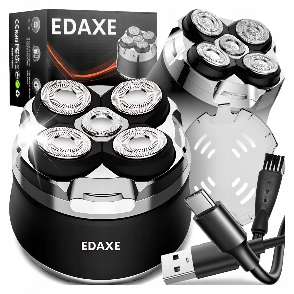 SHAVER MEN'S ELECTRIC RAZOR FOR SHAVING BEARD HAIR HEAD 5 BLADES