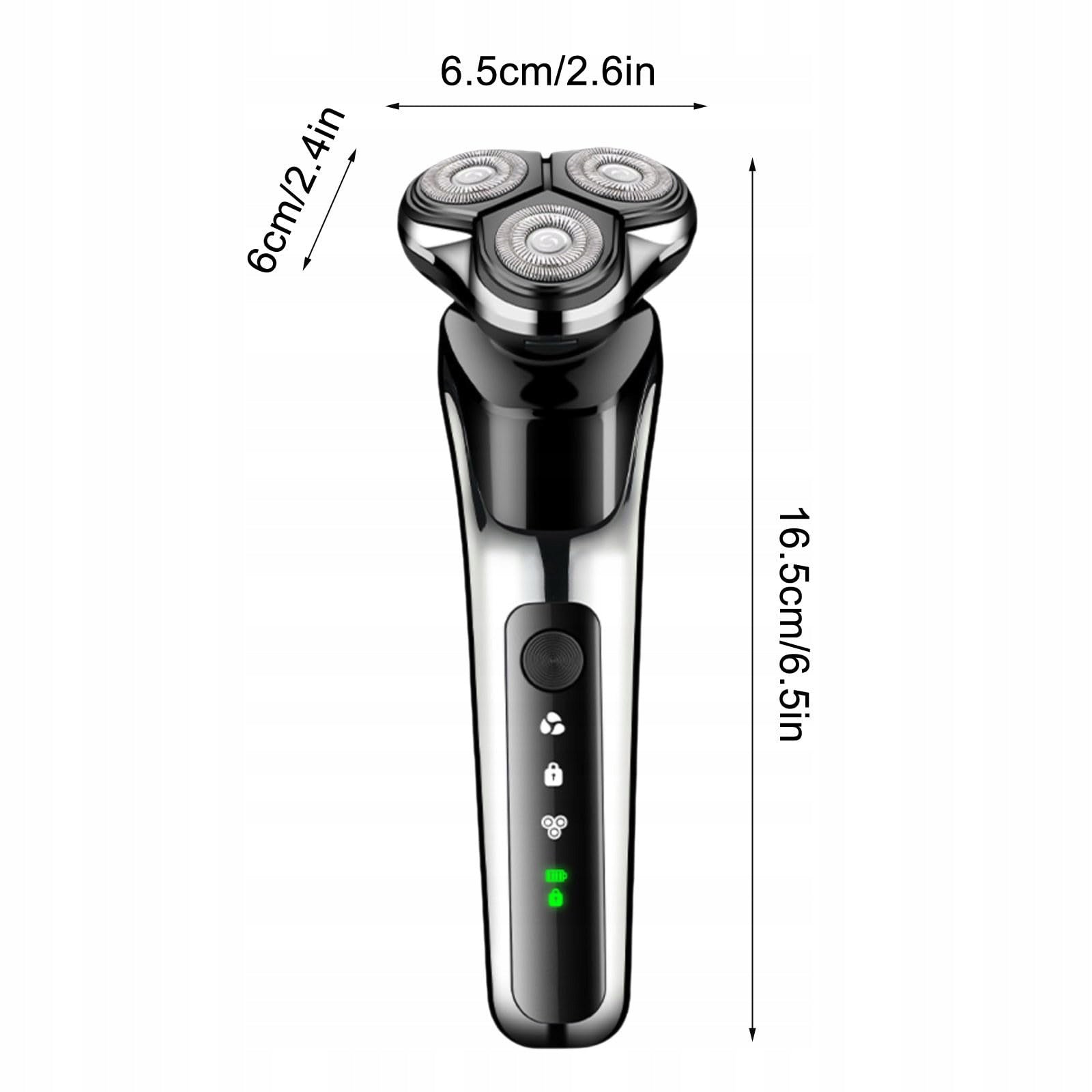 SHAVER MEN'S RAZOR TRIMMER 3W BEARD HAIR WIRELESS SHAVING Brand no brand
