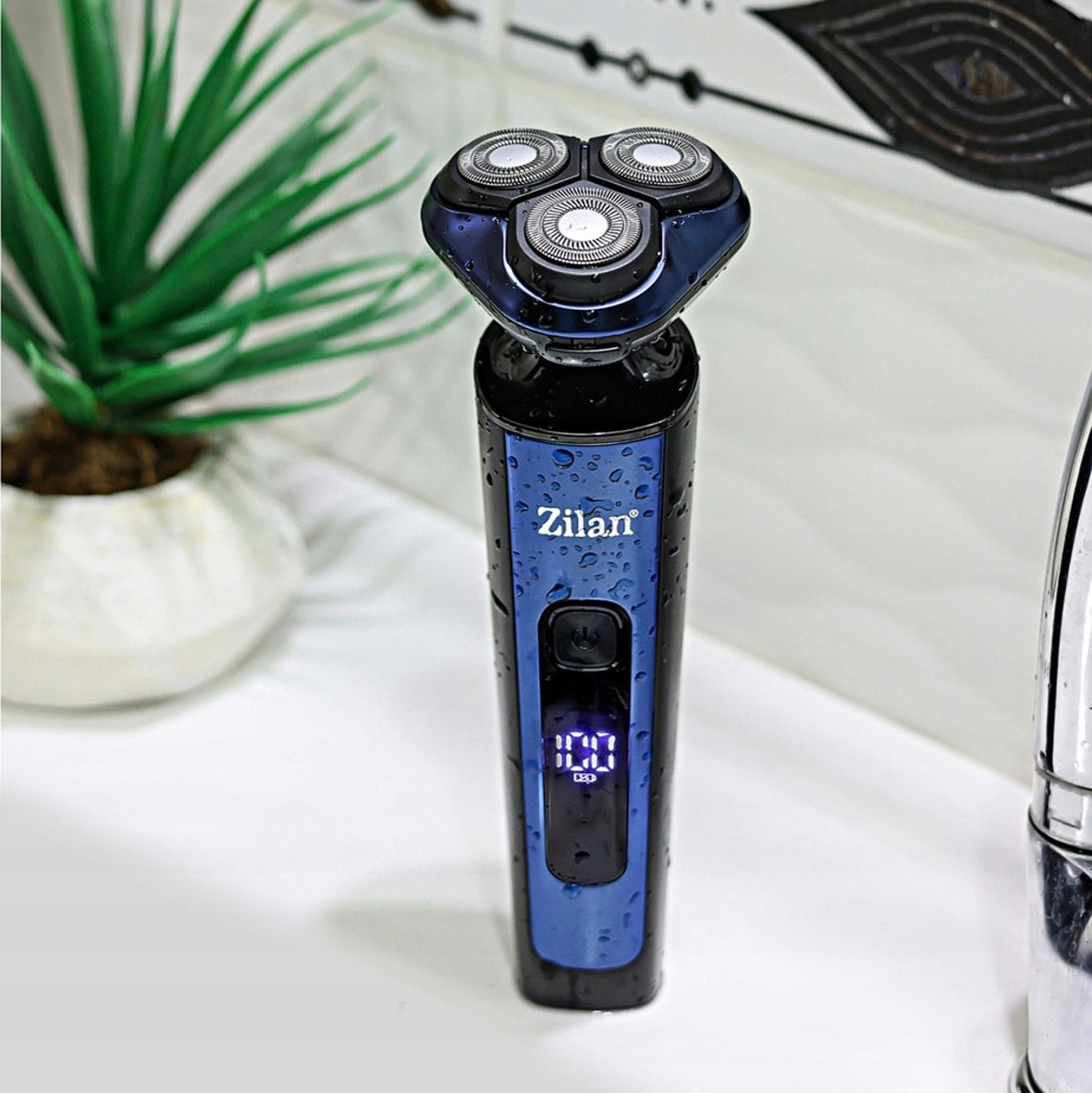 SHAVER MEN'S TRIMMER BEARD CLIPPER NOSE EARS WET&DRY USB AION 3IN1 Manufacturer code ZLN8726