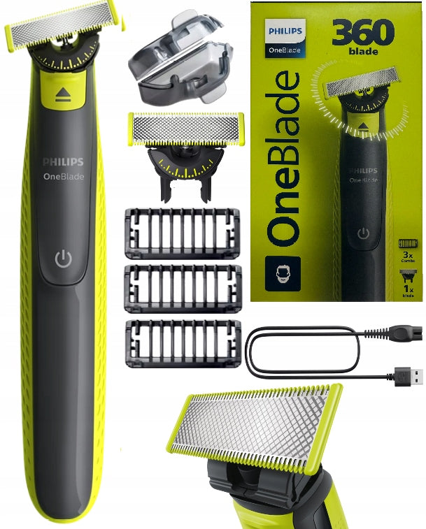 SHAVER PHILIPS ONEBLADE 360 FOR FACIAL HAIR TRIMMER RAZOR BLADE
