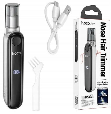 SHAVER RAZOR NOSE TRIMMER WITH LED DISPLAY HOCO CHARGING USB-C