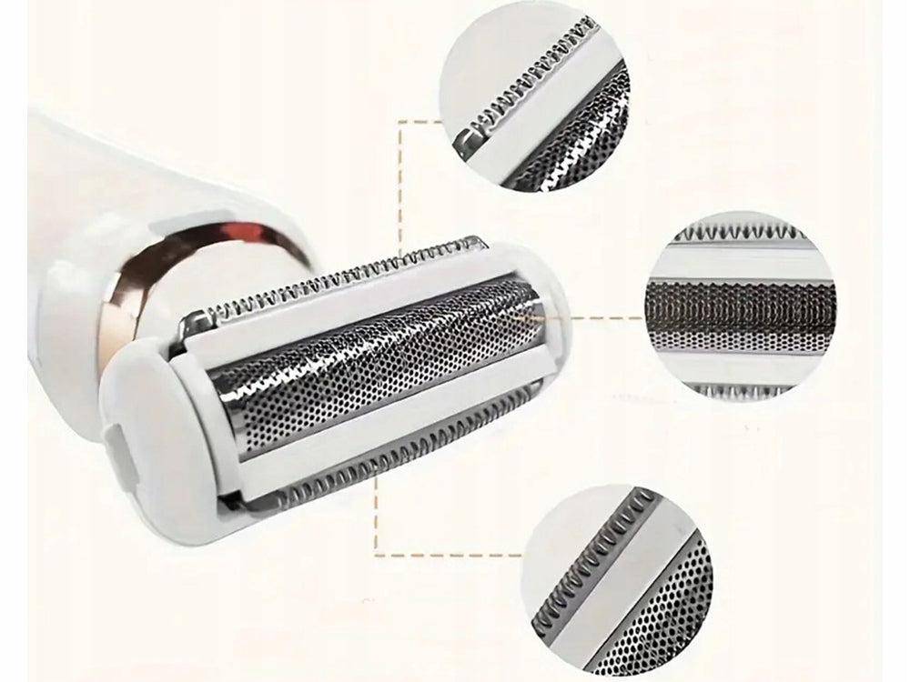 SHAVER WOMEN'S EPILATOR TRIMMER BODY RAZOR USB WET DRY AKU Medical device no