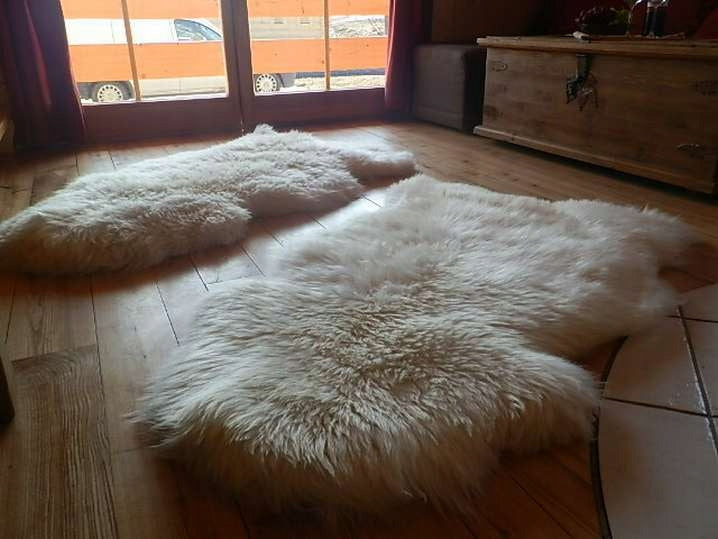 SHEEPSKIN AND SHEEPSKIN XXXXL GIANT LARGEST 160 CM! Manufacturer code SK001cG