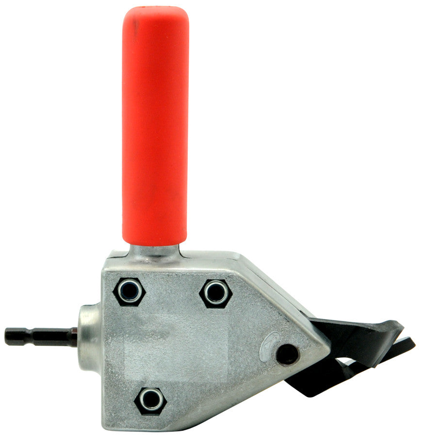 SHEET METAL CUTTING SHEARS ATTACHMENT FOR DRILL Maximum cut thickness 1.2 mm