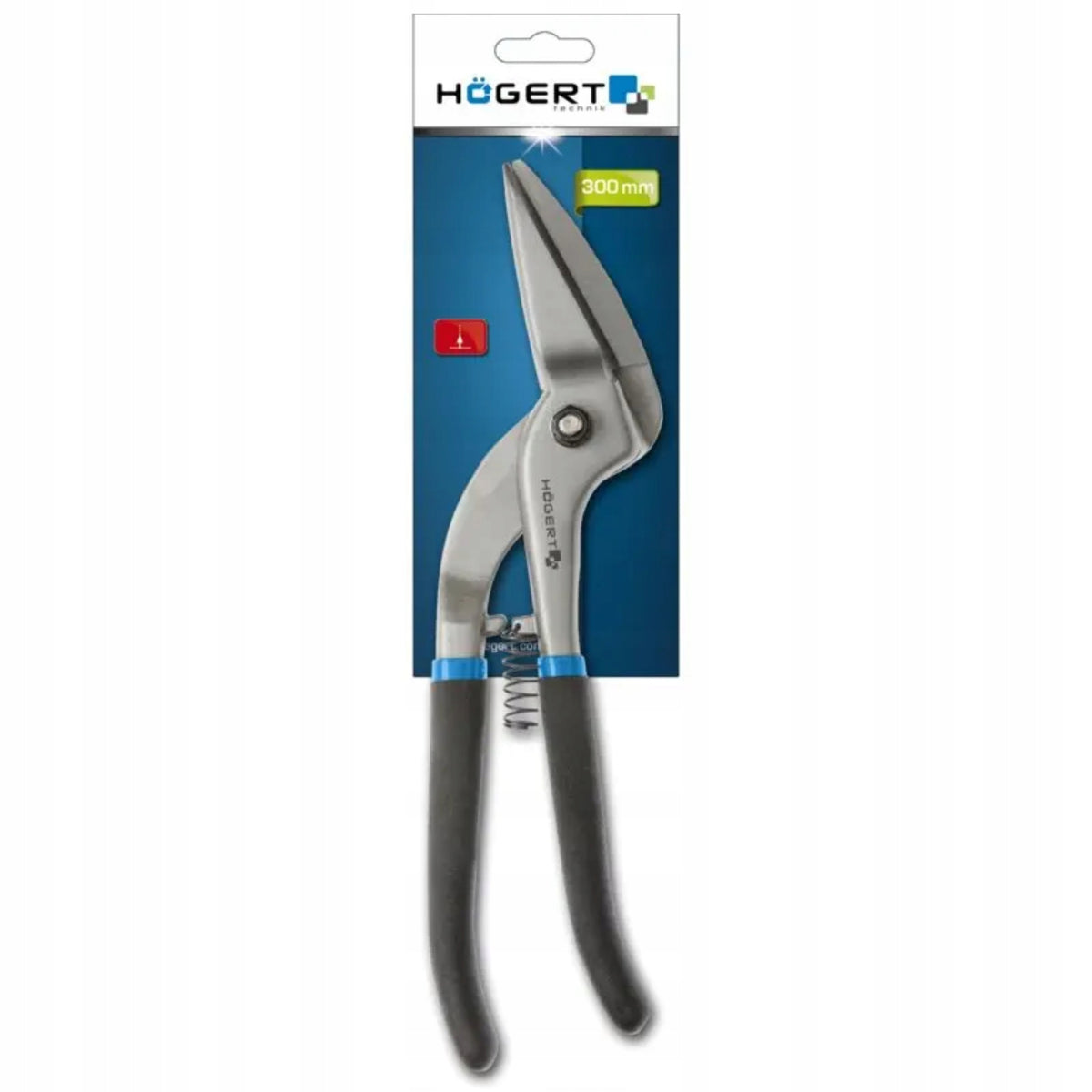 SHEET METAL SHEARS 300 mm PELICAN FOR METAL SHEET 1mm Hogert HT3B509 Packaging status original