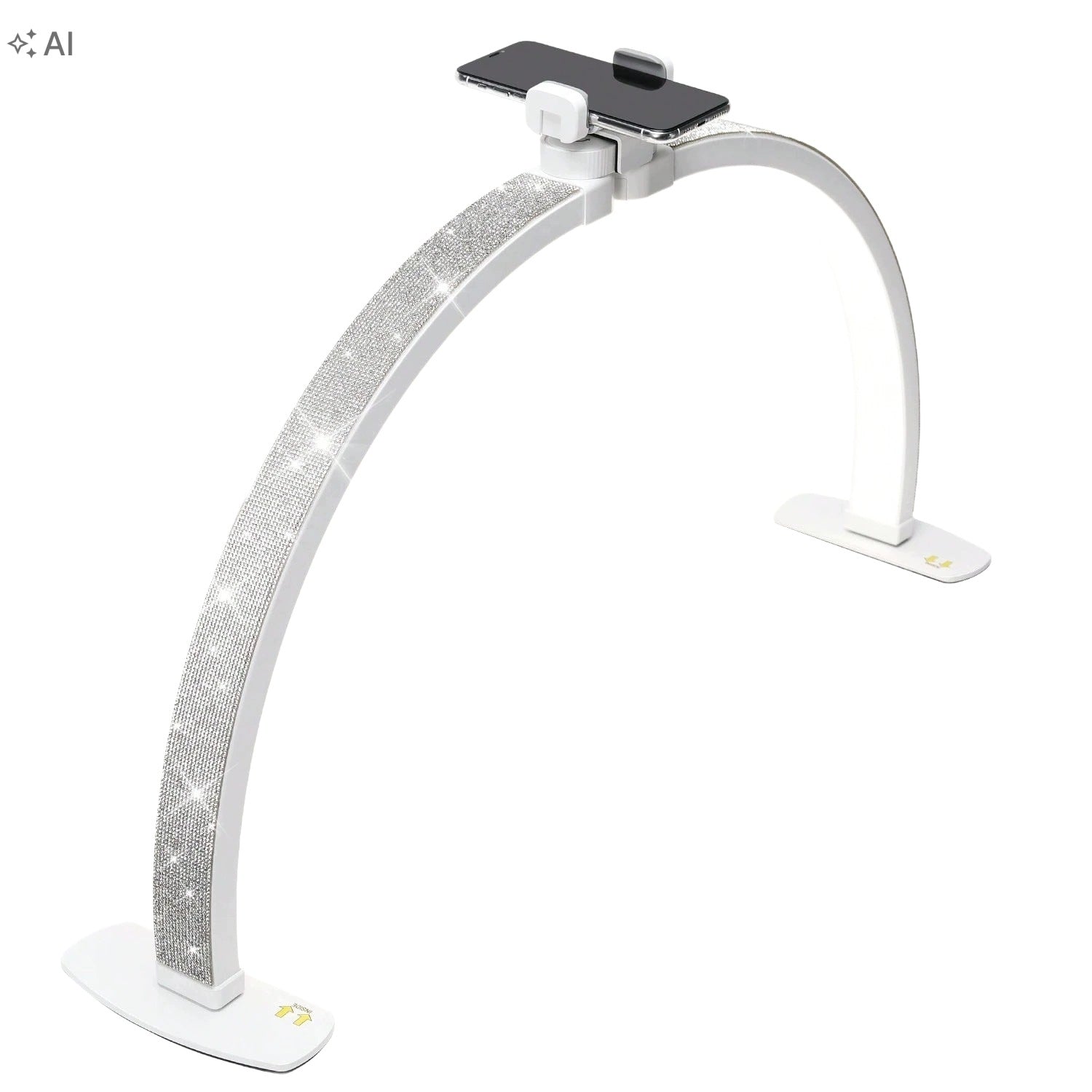 SHEIN CRESCENT SHAPED NAIL LAMP SILVER 1ŁA
