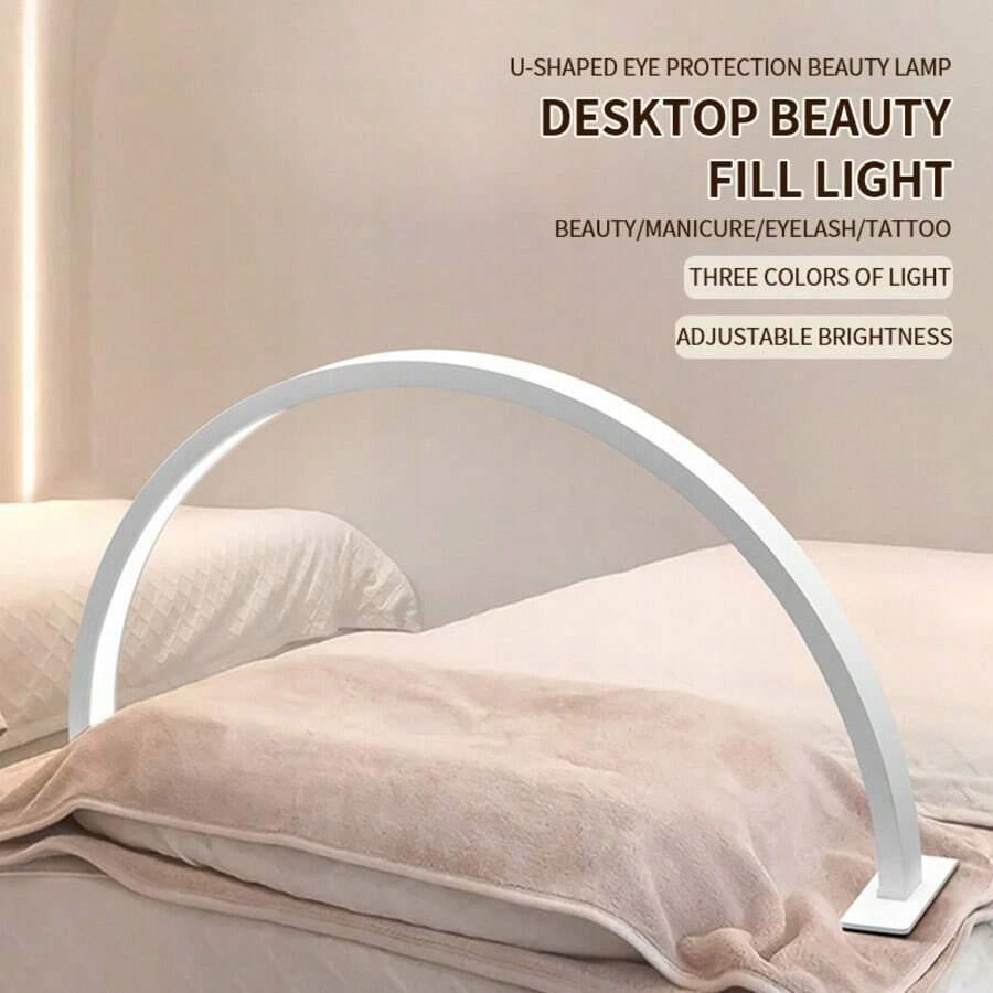 SHEIN WHITE LED LAMP S07__21,5X39CM Brand Shein