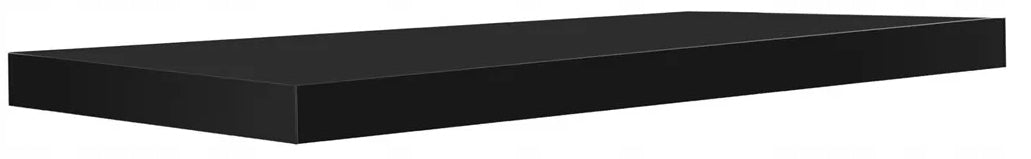 SHELF 50 cm ON THE WALL FOR BOOKS HANGING WHITE BLACK OAK Manufacturer code półki 50 białe deskik