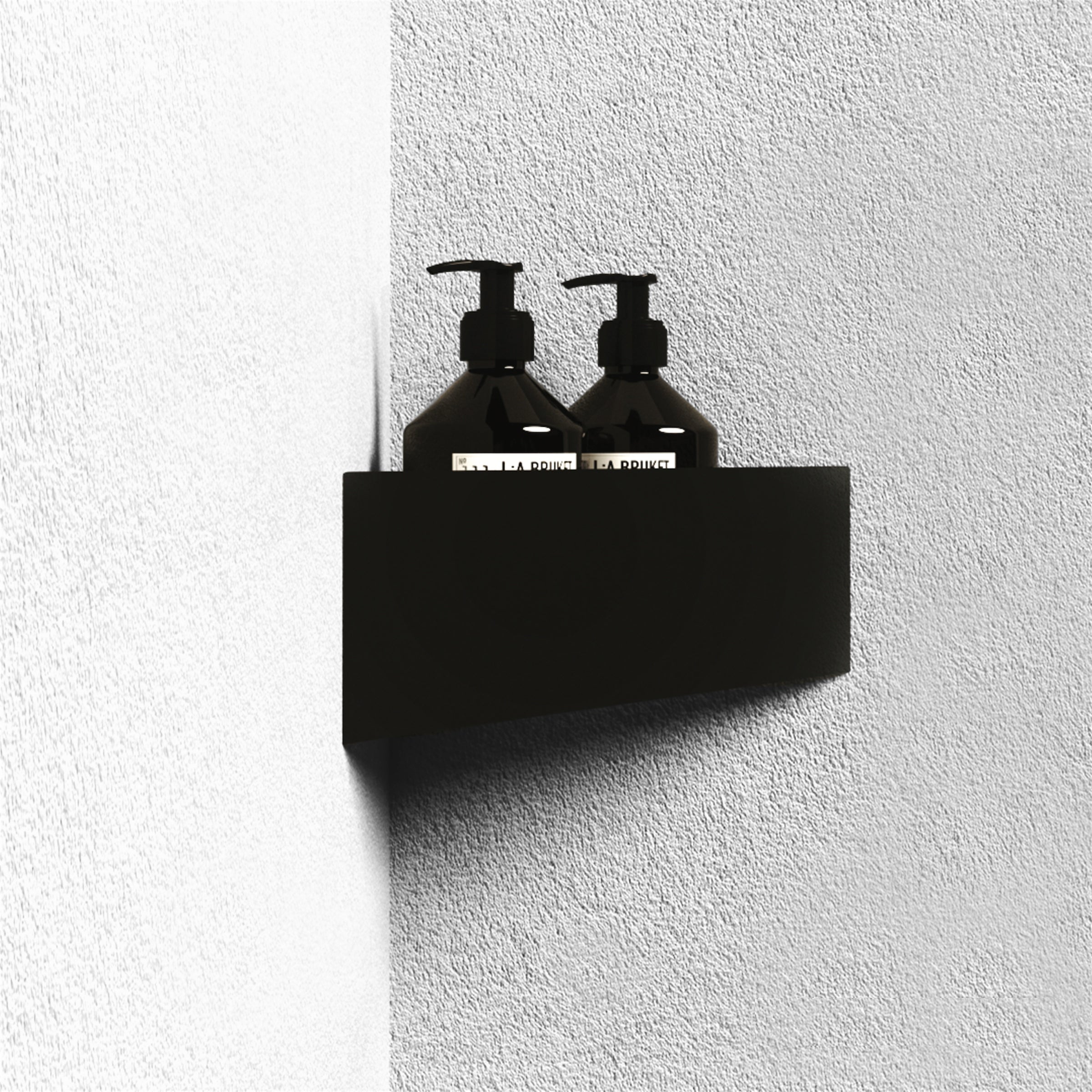 SHELF CORNER NOOK CORNER SHOWER BATHROOM BLACK + FREEBIE Manufacturer code 1623467235854