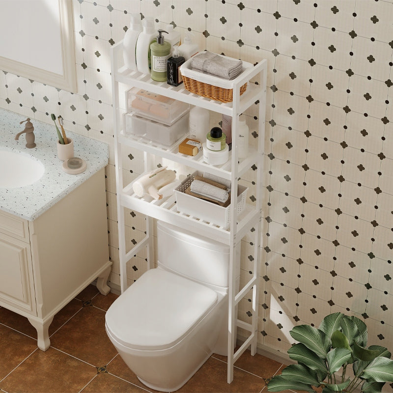 SHELF OVER TOILET HIGH RACK BATHROOM RACK OVER TOILET WASHING MACHINE 3 TIER Manufacturer code PÓŁKA NAD TOALETĘ WYSOKI STOJAK BIAŁY