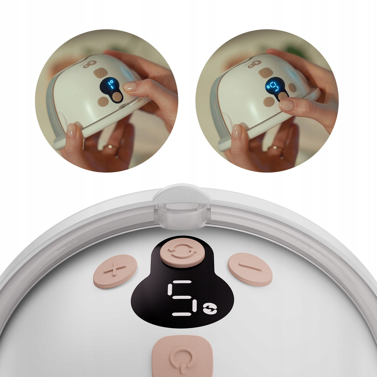 SHELL BREAST PUMP WIRELESS ELECTRIC MAMAFLOW KINDERKRAFT HANDS-FREE Medical device no