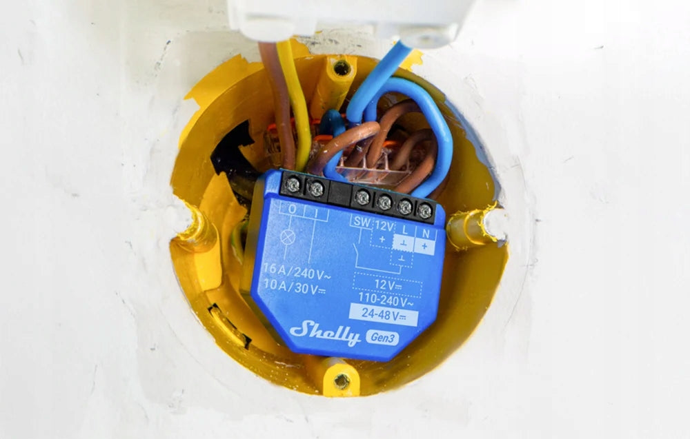 SHELLY SMART GEN3 WI-FI CONTROLLER 1-CHANNEL WIFI REMOTE CONTROL EAN (GTIN) 3800235261767