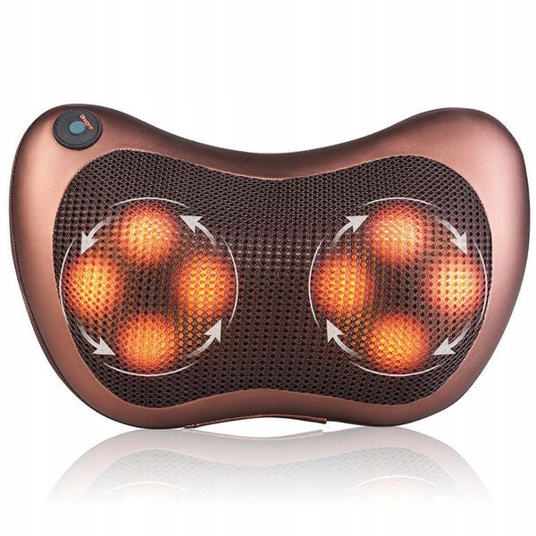 SHIATSU MASSAGE PILLOW FOR BACK NECK MASSAGER Packaging status original