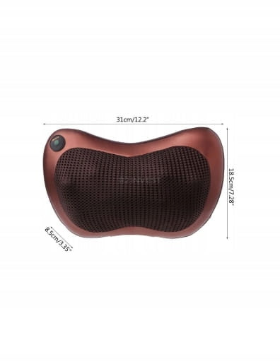 SHIATSU MASSAGE PILLOW NECK MASSAGER BODY BACK WARMING BACK Packaging status original