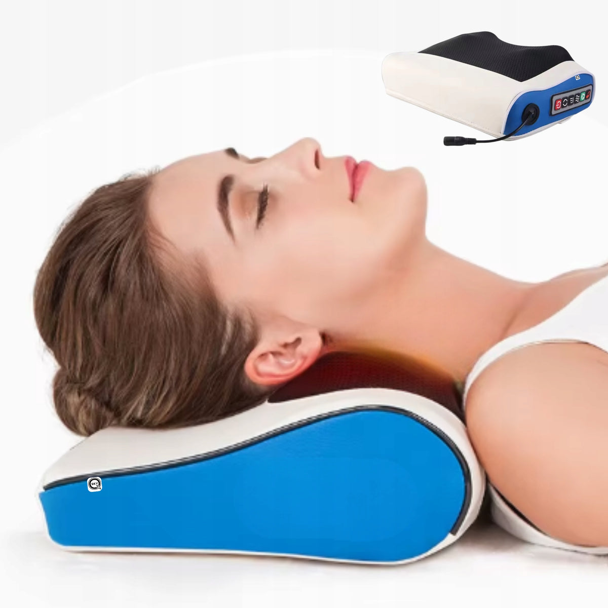 SHIATSU MASSAGER MASSAGE PILLOW FOR BACK NECK LEG ORTHOPEDIC Manufacturer code ERY745856