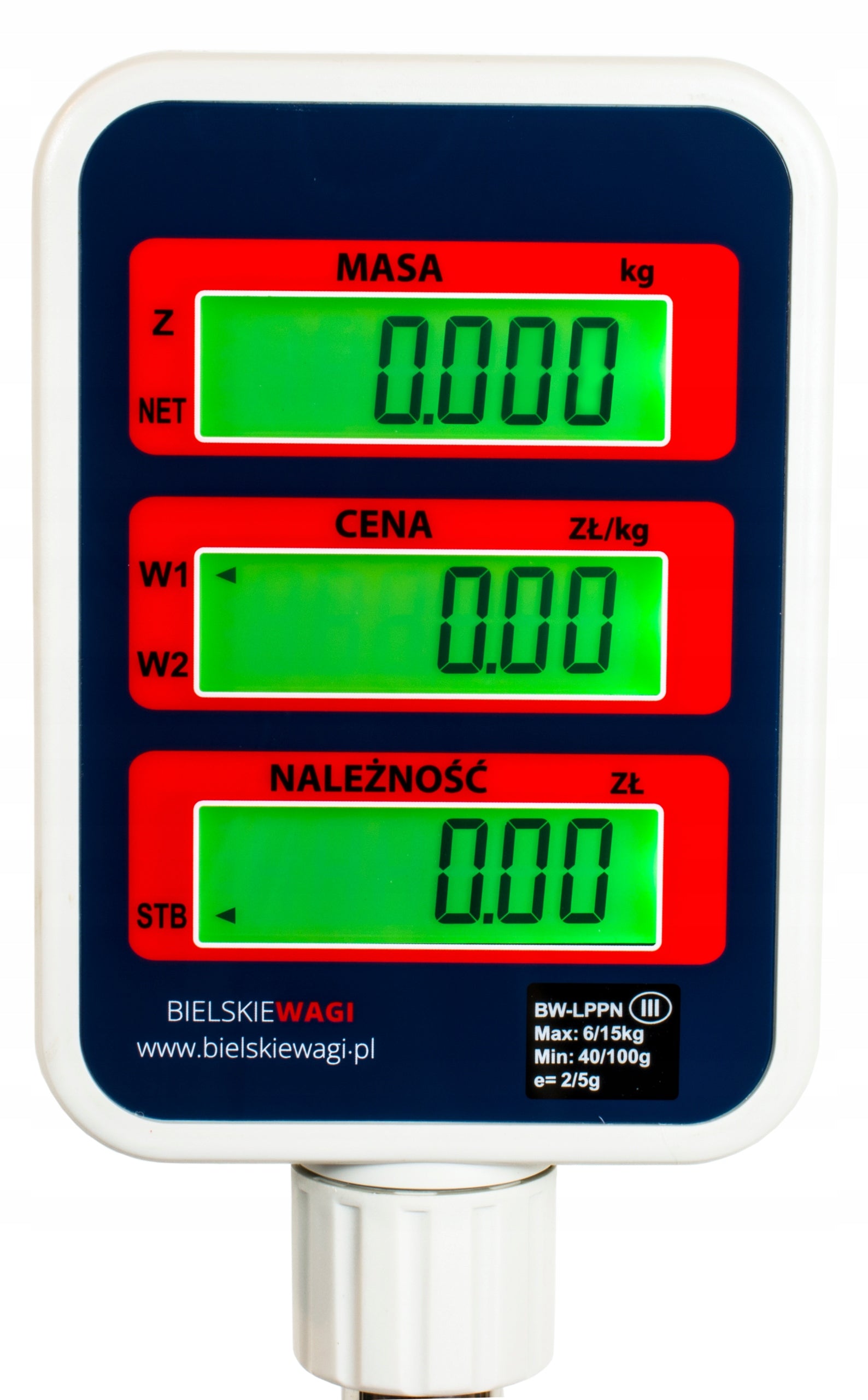 SHOP SCALE WITH ELECTRONIC LEGALIZATION 15KG CALCULATION WITH BOOM Scale type store