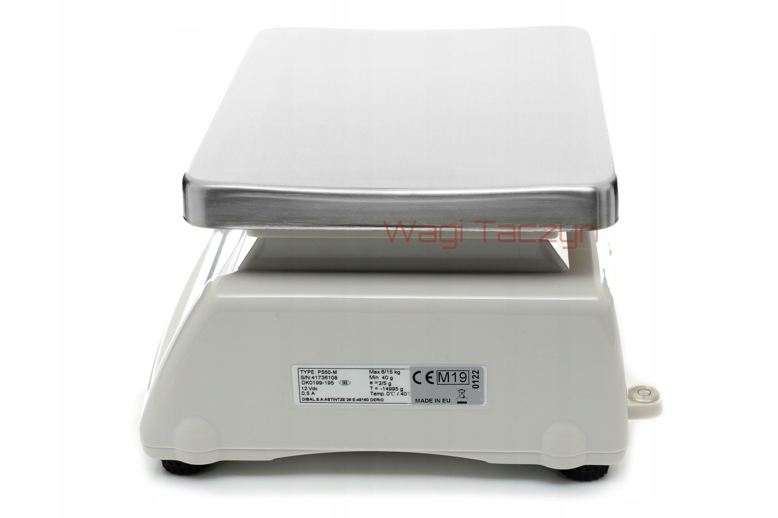 SHOP SCALE WITH LEGALIZATION 15KG /2G ELECTRONIC GASTRONOMIC KITCHEN Power supply battery and mains