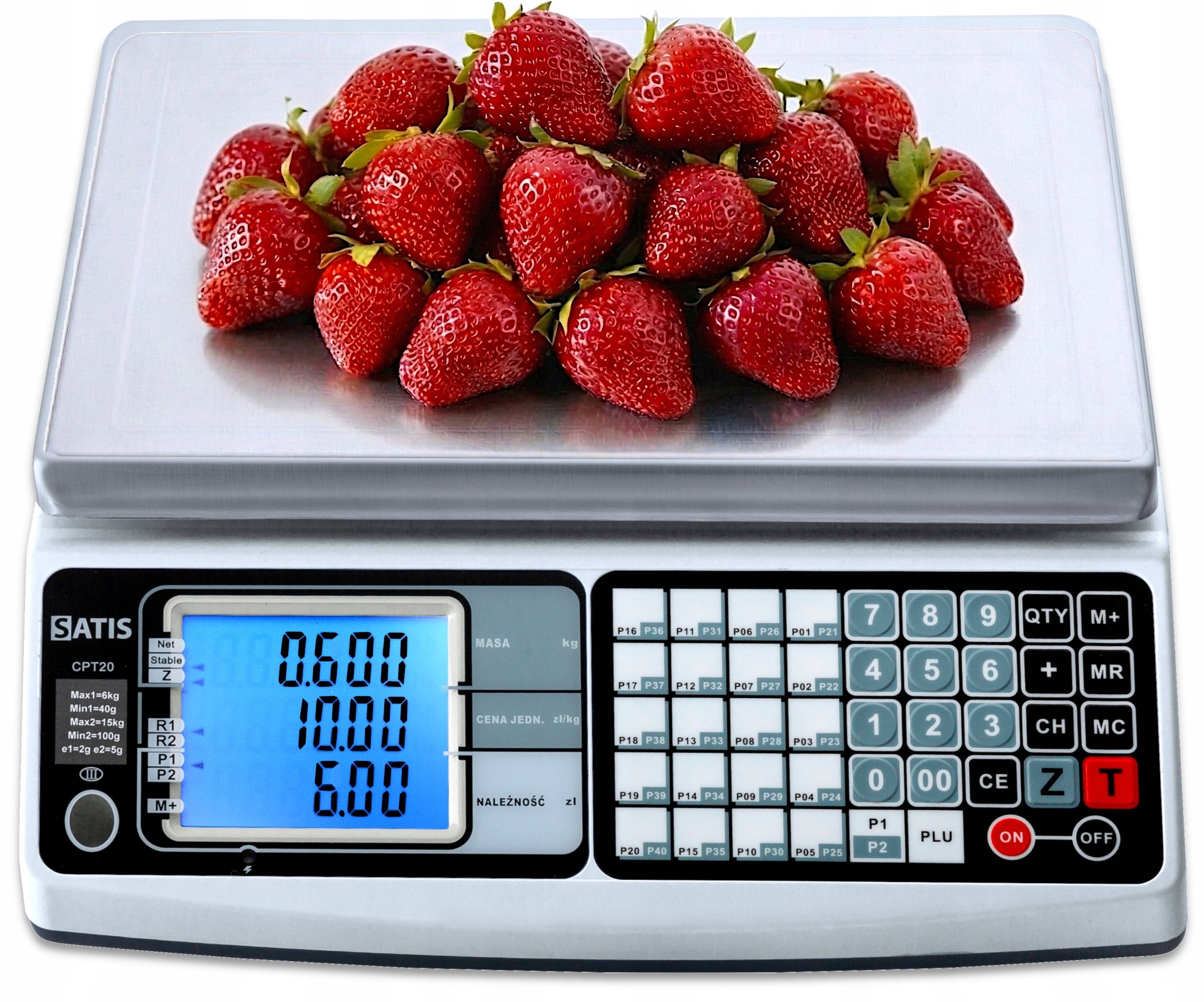 SHOP SCALE WITH LEGALIZATION COUNTING THE PRICE UP TO 30KG RS ELECTRONIC DIGITAL