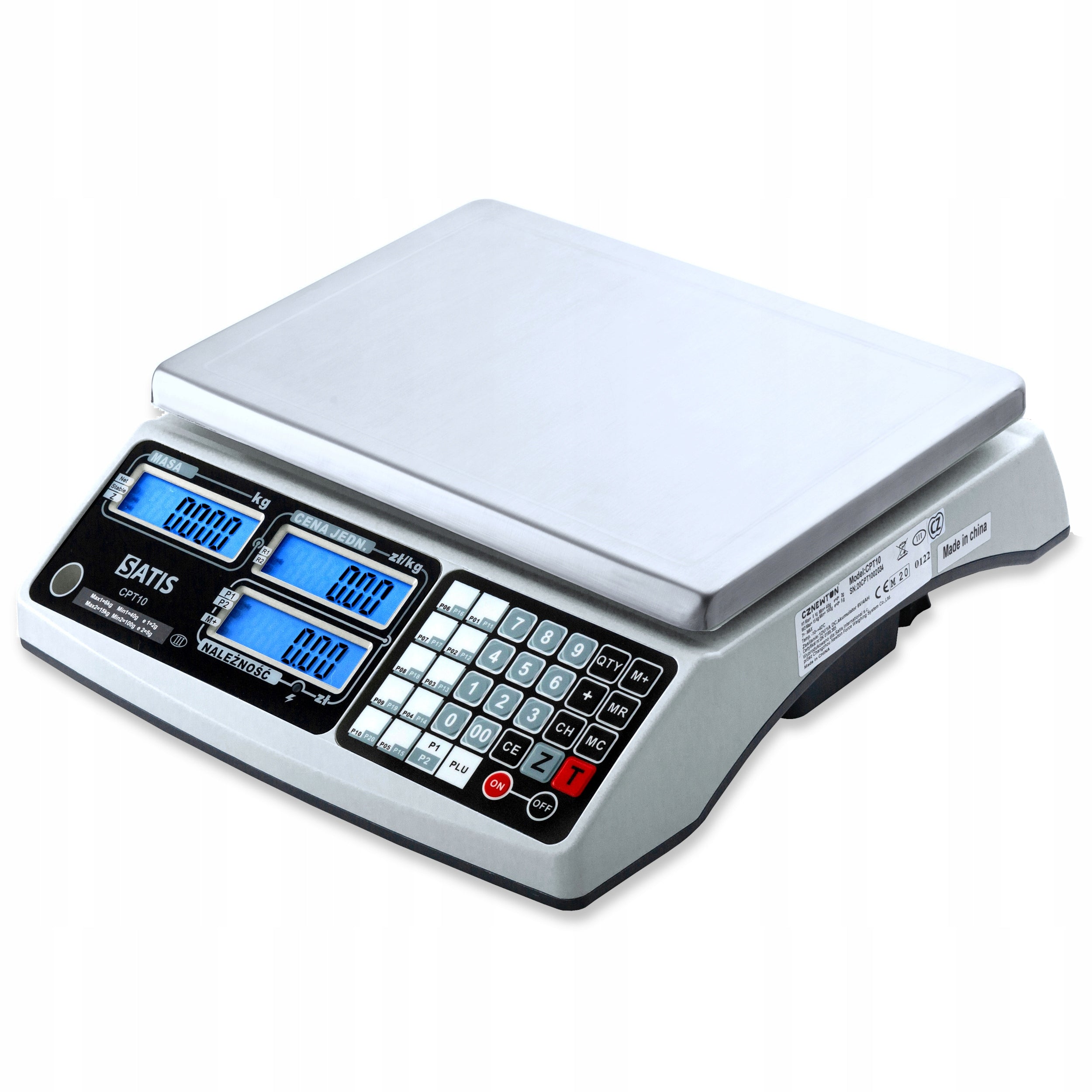 SHOP SCALE WITH LEGALIZATION UP TO 30KG COUNTING THE PRICE OF ELECTRONIC RS Scale type store
