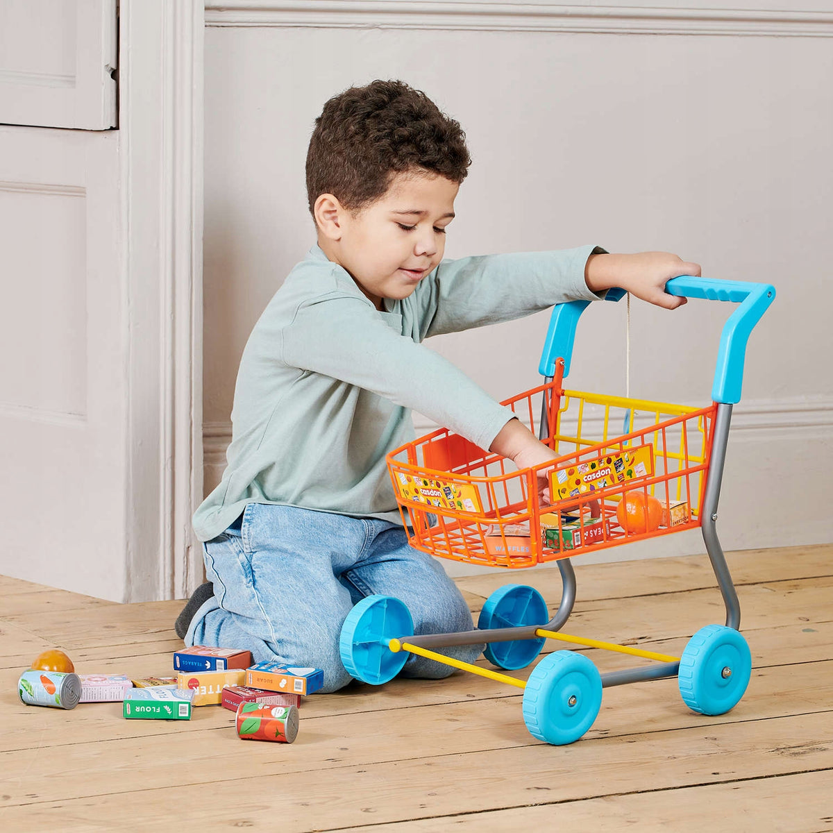SHOPPING TROLLEY FOR CHILDREN BASKET ACCESSORIES 50 CM CASDON EAN (GTIN) 5011551001021