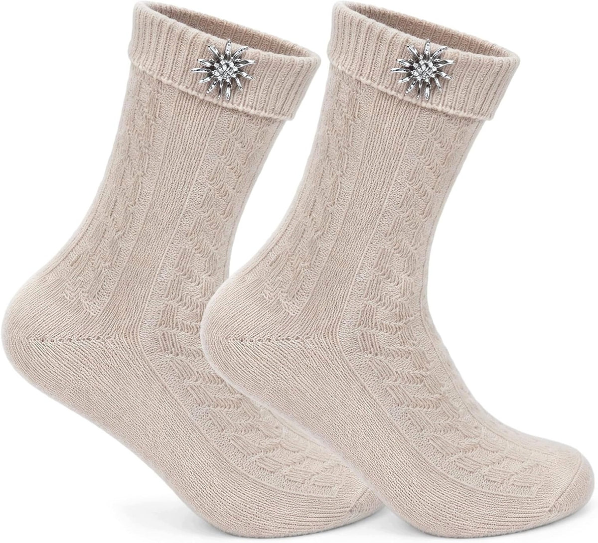 SHORT SOCKS DO LUDOWEGO MEN'S AND WOMEN'S BAVARIAN KNITTED SOCKS