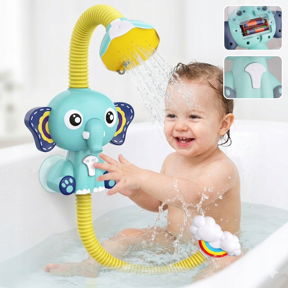 SHOWER SLON FOR CHILDREN BATH TOY ELECTRIC WATER FOUNTAIN BATH Packaging status original