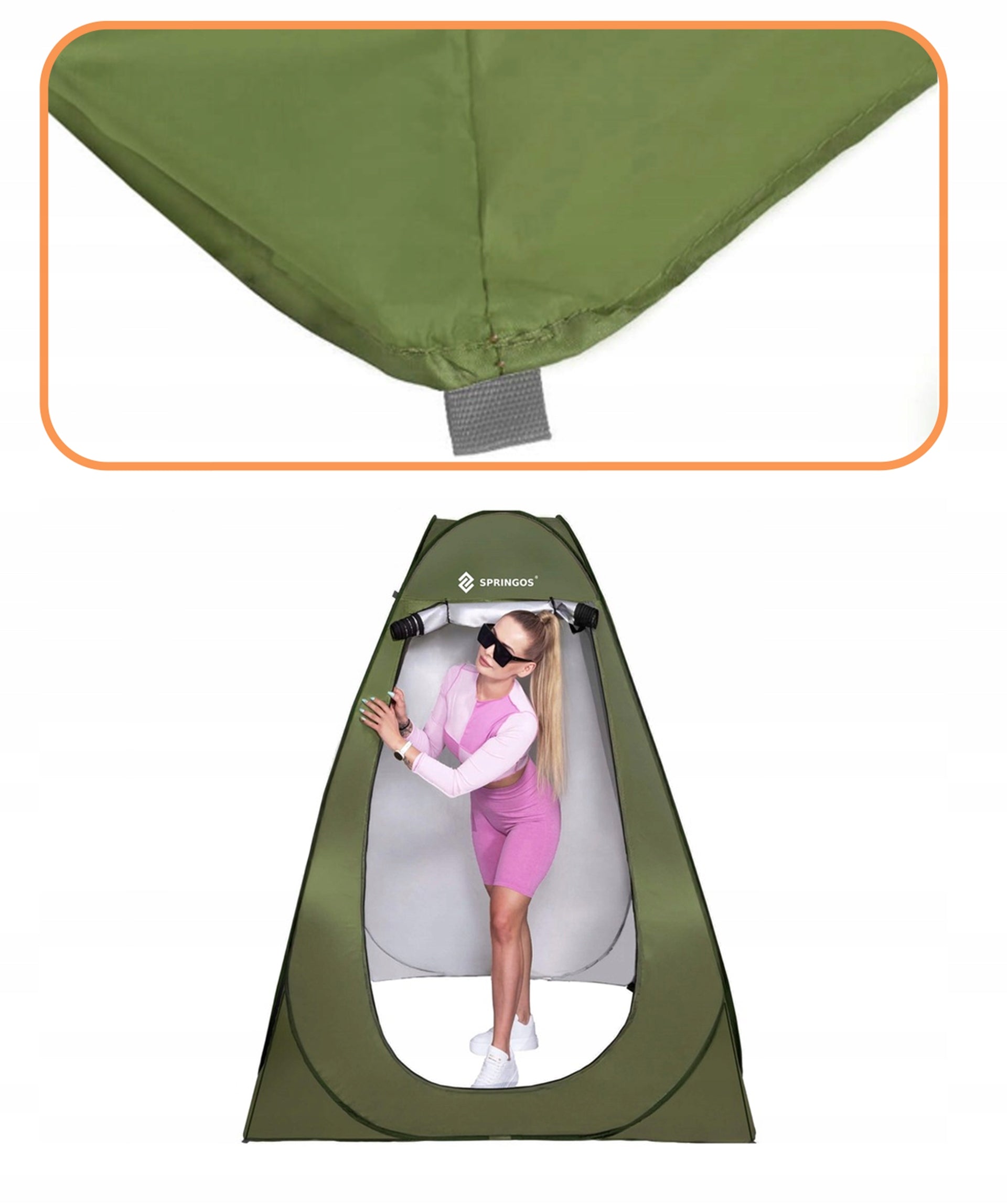 SHOWER TENT TOILET CHANGING ROOM PORTABLE CAMPING BEACH Number of people 1
