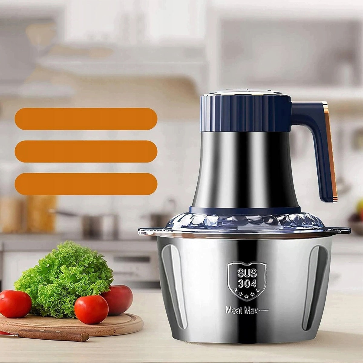 SHREDDER VEGETABLE SHREDDER ELECTRIC FRUIT MEAT MALAXER 500W Brand no brand