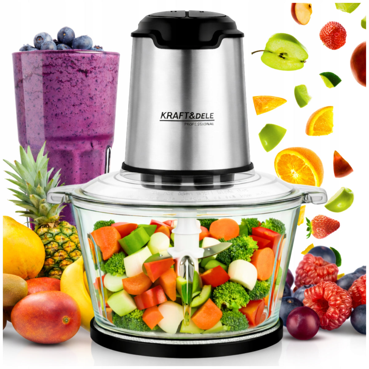 SHREDDER VEGETABLE SHREDDER ELECTRIC MEAT CHOPPER MALAKSER STRONG