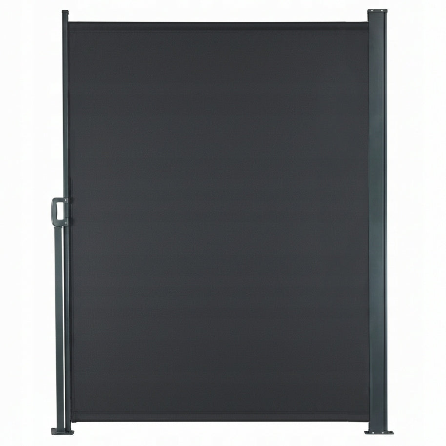 SIDE AWNING TERRACE ROLLER BLIND SCREEN PULL-OUT TERRACE COVER 180x350CM Packaging status original
