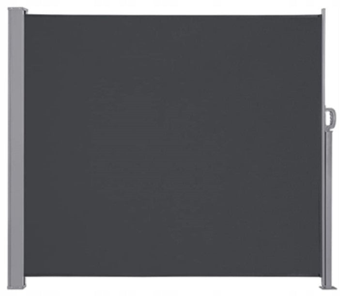 SIDE AWNING TERRACE SCREEN COVER ROLLED BLIND DARK GREY 400 X180 Manufacturer code KX3219