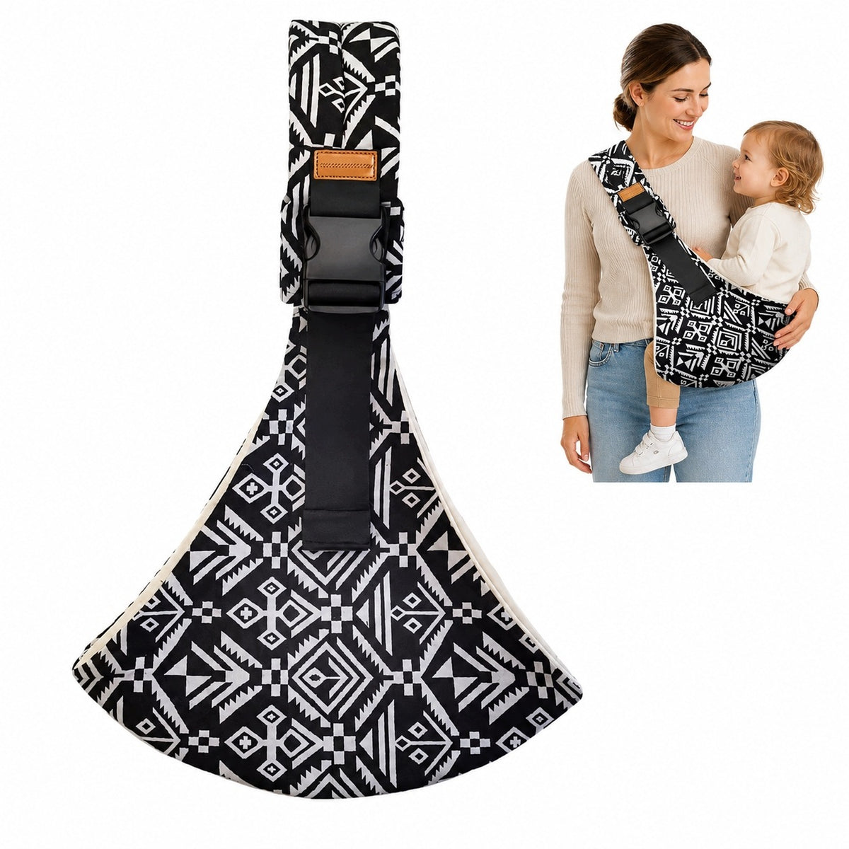 SIDE CARRIER FOR A CHILD ADJUSTABLE TO THE HIP UP TO 15 KG ERGONOMIC