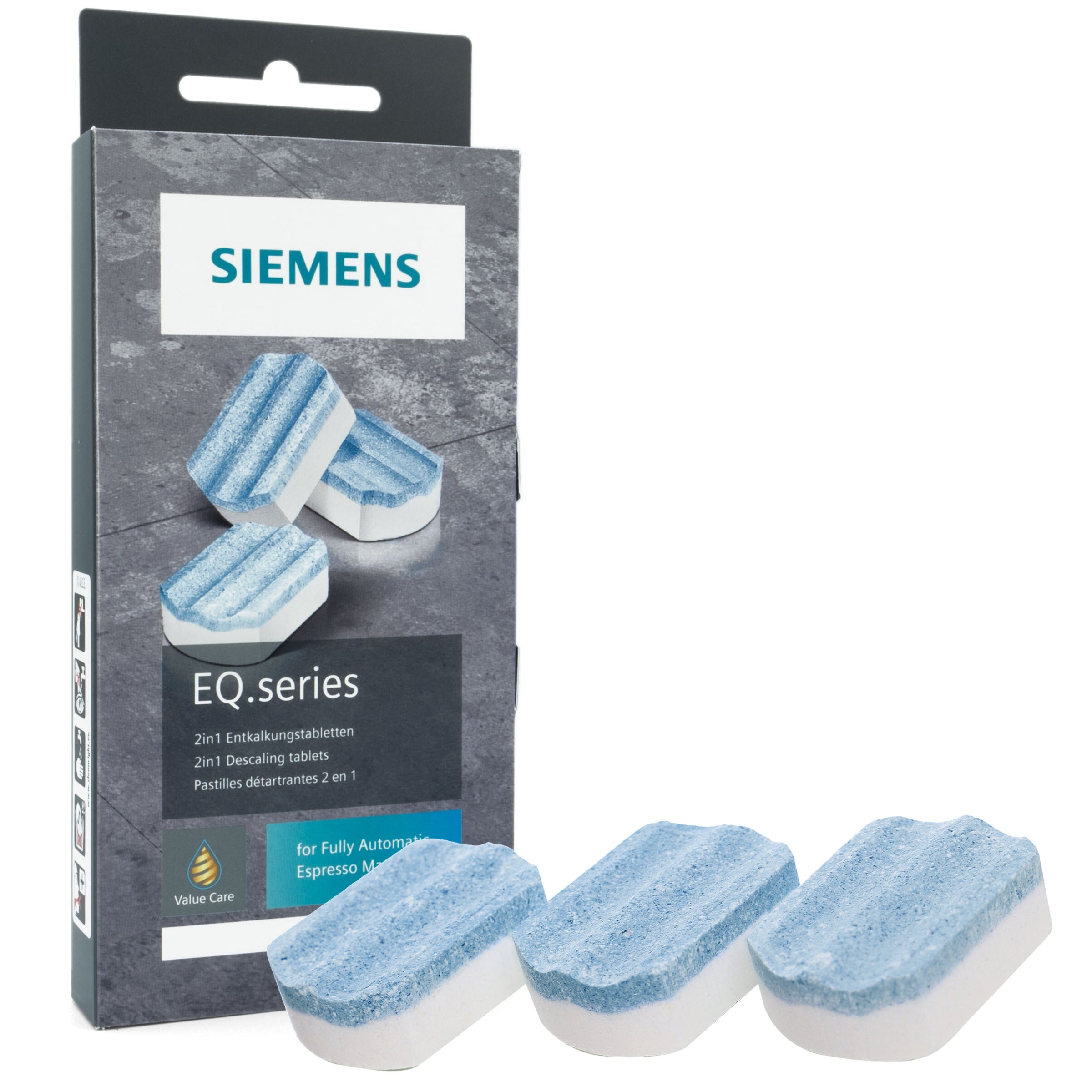SIEMENS EQ3 EQ6 EQ9 Espresso Machine Maintenance Kit Product weight with unit packaging 0.37 kg