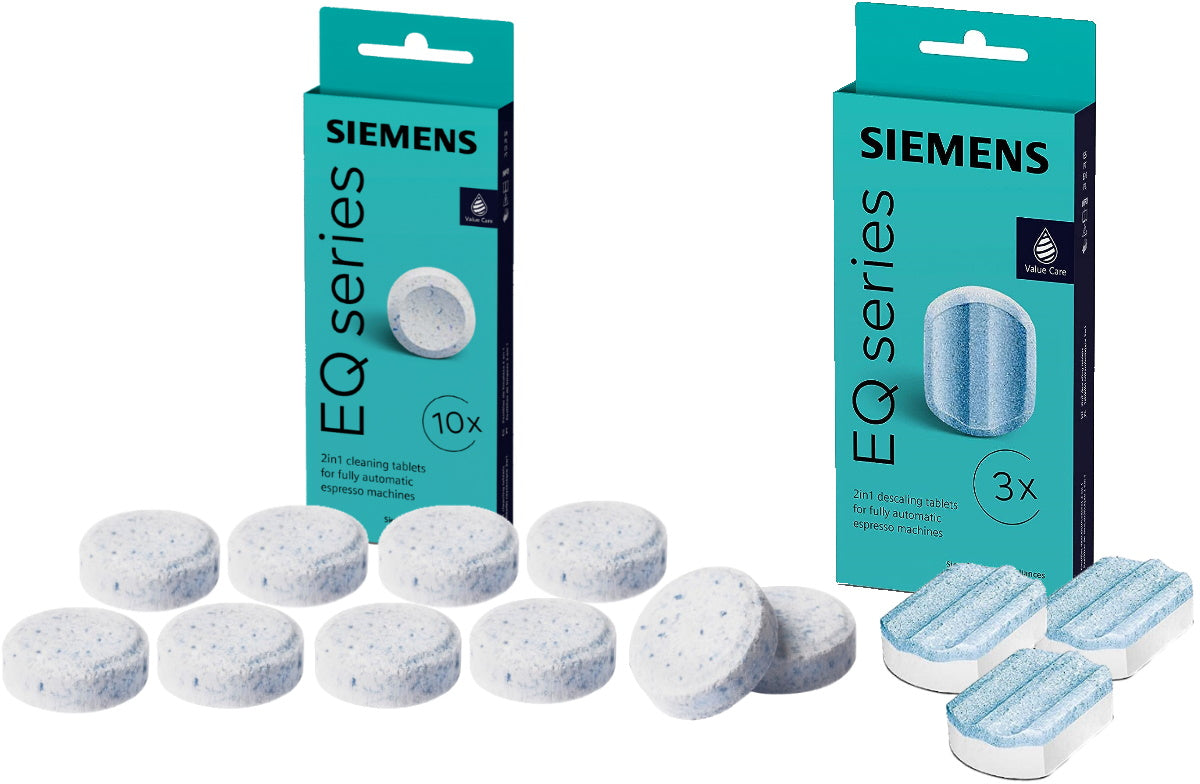 SIEMENS Set Cleaning tablets TZ80001 descaling TZ80002 2in1