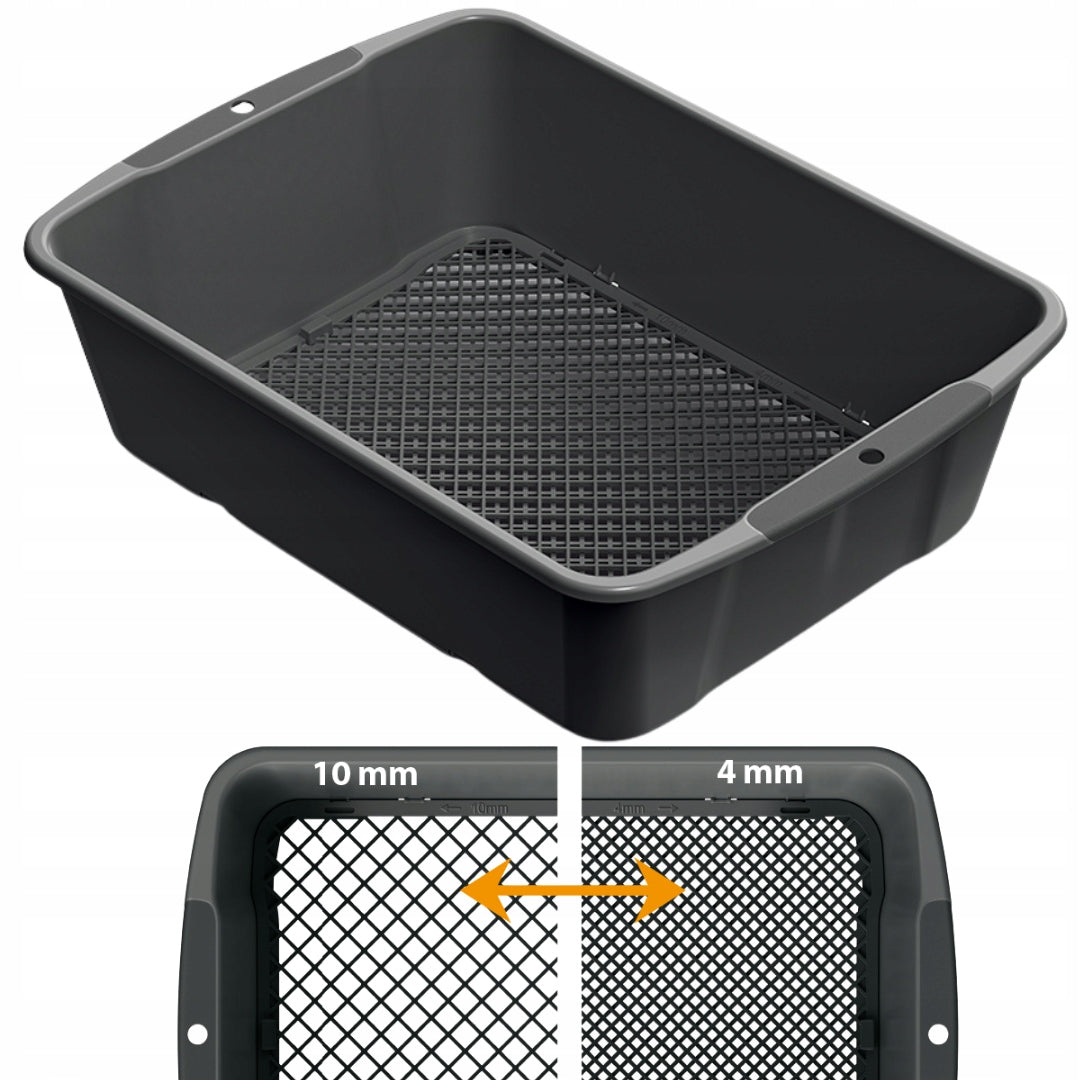 SIEVE GARDEN STRAINER ADJUSTABLE FOR SIFTING COMPOST SOIL OF HAND STONES Manufacturer code 1088894104