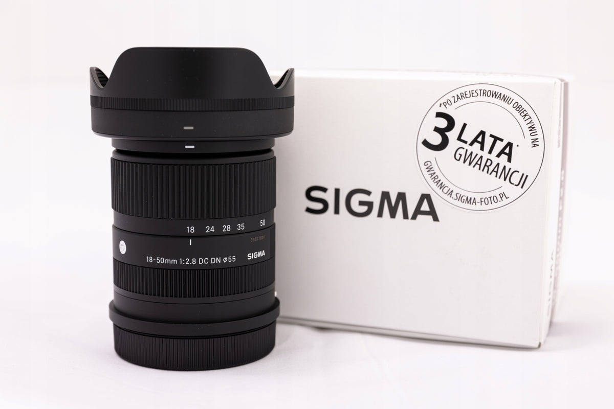 SIGMA 18-50mm F2.8 DC DN | Lightweight, bright zoom lens for Sony E