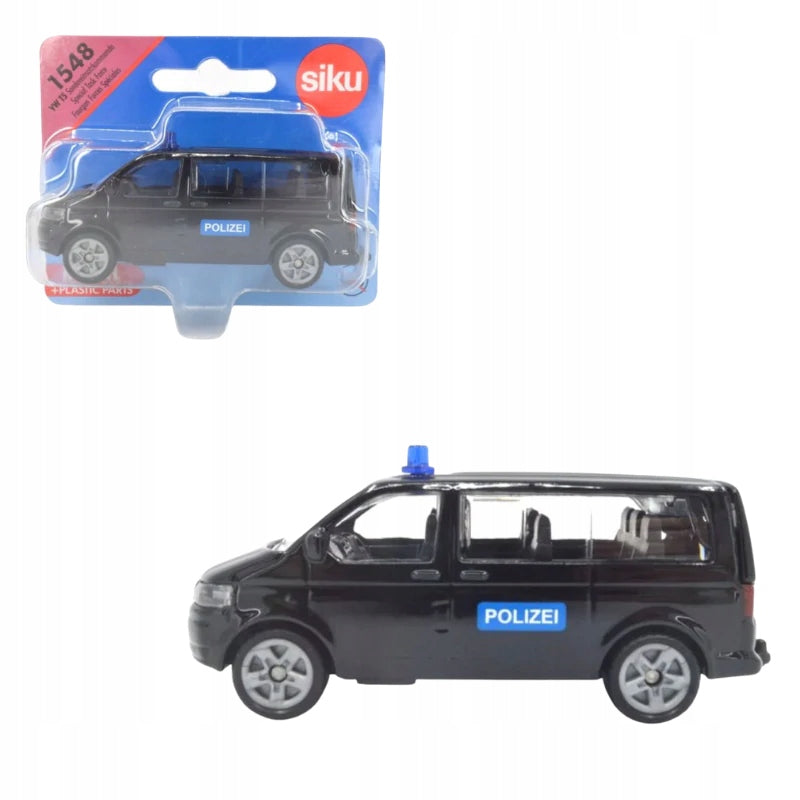 SIKU 1548 MAGNETA VW T5 POLICE SPECIALIST UNIT