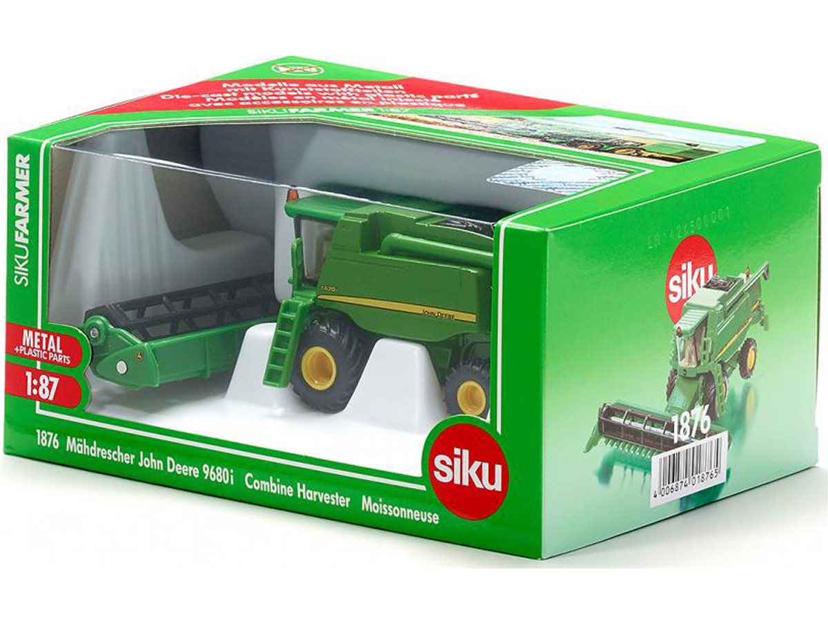 SIKU 1876 JOHN DEERE 9680i SCALE 1:87 EAN (GTIN) 4006874018765