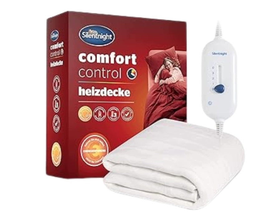 SILENTNIGHT Comfort Control Electric Blanket 150 x 160 cm