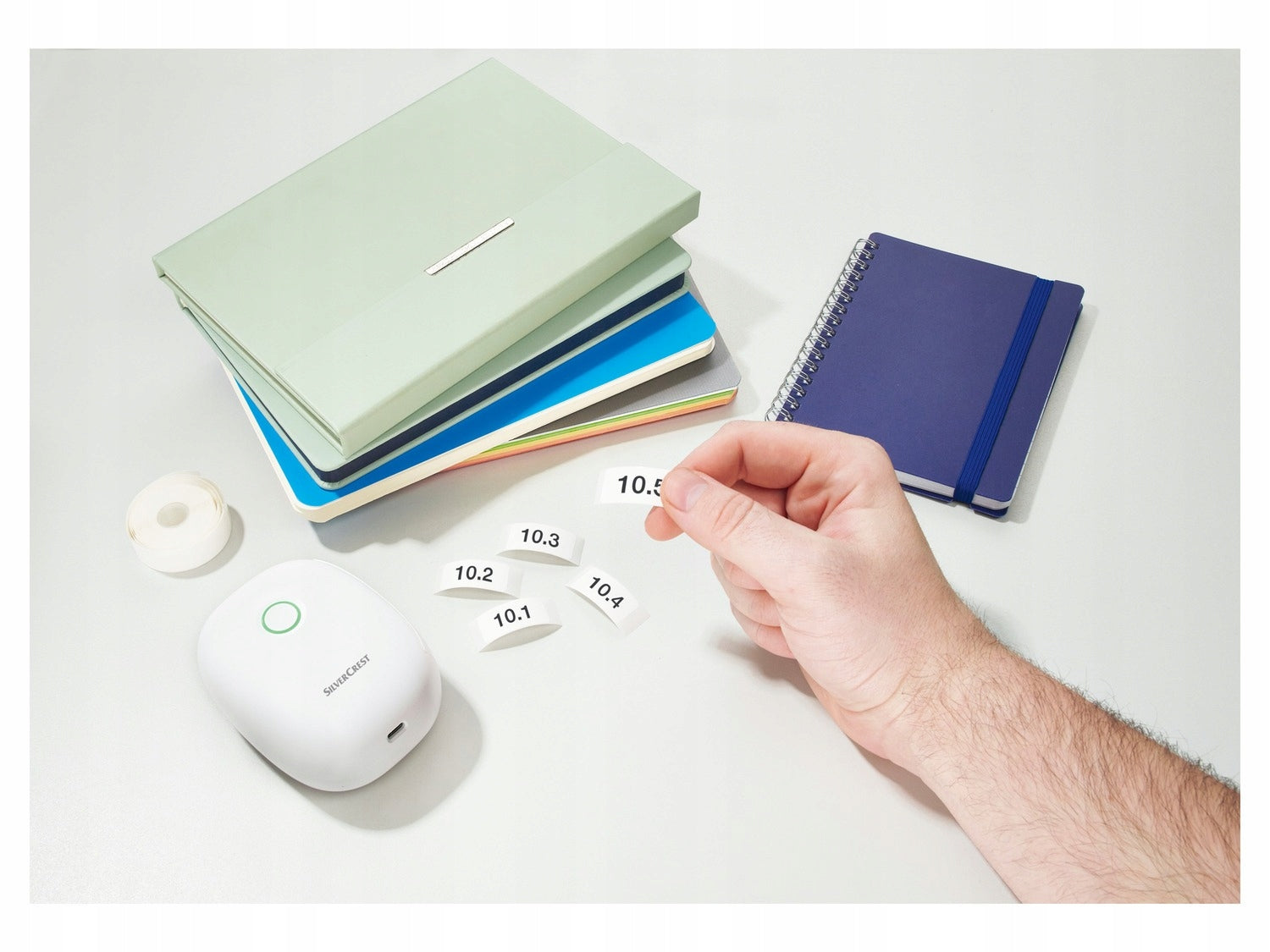 SILVERCREST Bluetooth Label Printer with Label Roll Manufacturer code SILVERCREST