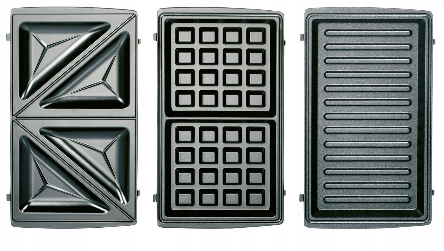 SILVERCREST KITCHEN Sandwich Toaster Waffle Grill SSMW 750 3in1 THREE PLATES Packaging status original