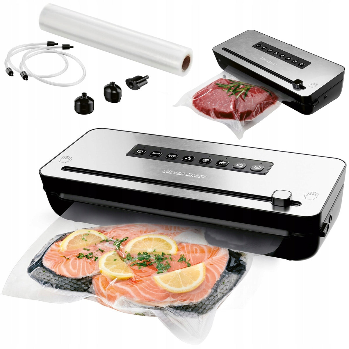 SILVERCREST SVEB 160 FOOD SCREEN WELDING MACHINE WITH KNIFE FOIL PACKAGING MACHINE Model SVEB 160 C4