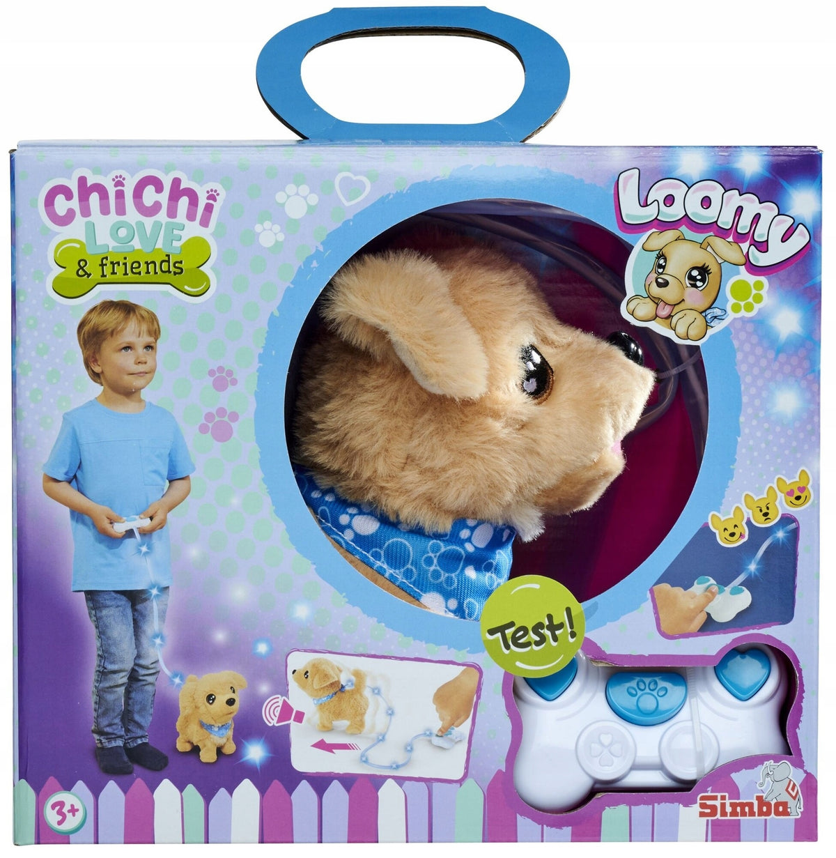 SIMBA Chi Chi Love Loomy Golden Retriever Toy