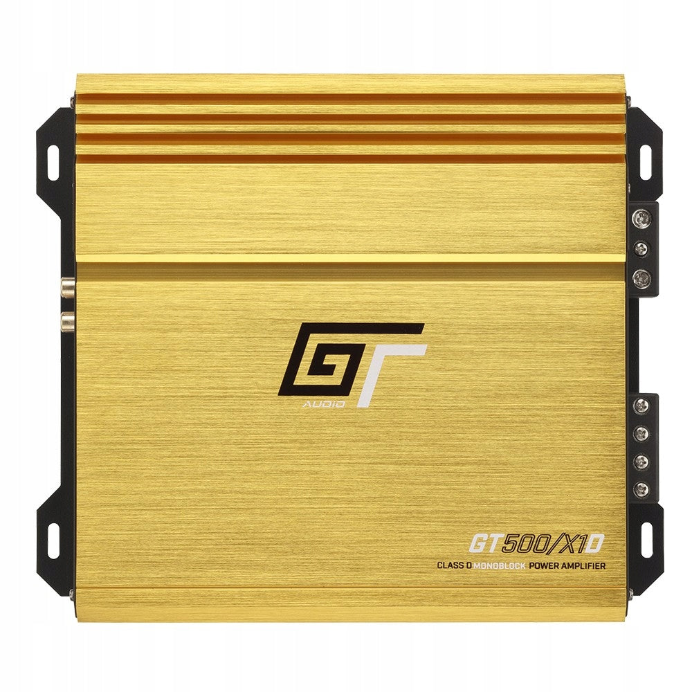 SINGLE CHANNEL CAR AMPLIFIER Bassface GT Audio 500/x1D 1x 500W RMS