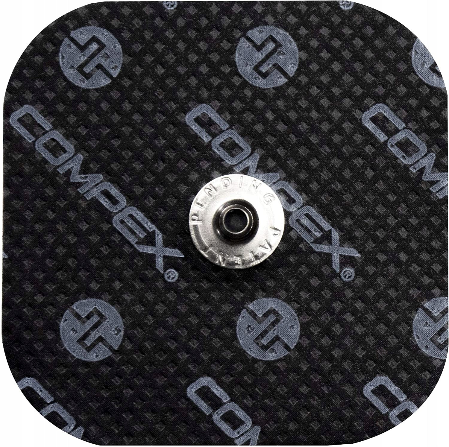 SINGLE ELECTRODES FOR ELECTROSTIMULATORS COMPEX 5X5CM 4 PIECES SET Brand Compex