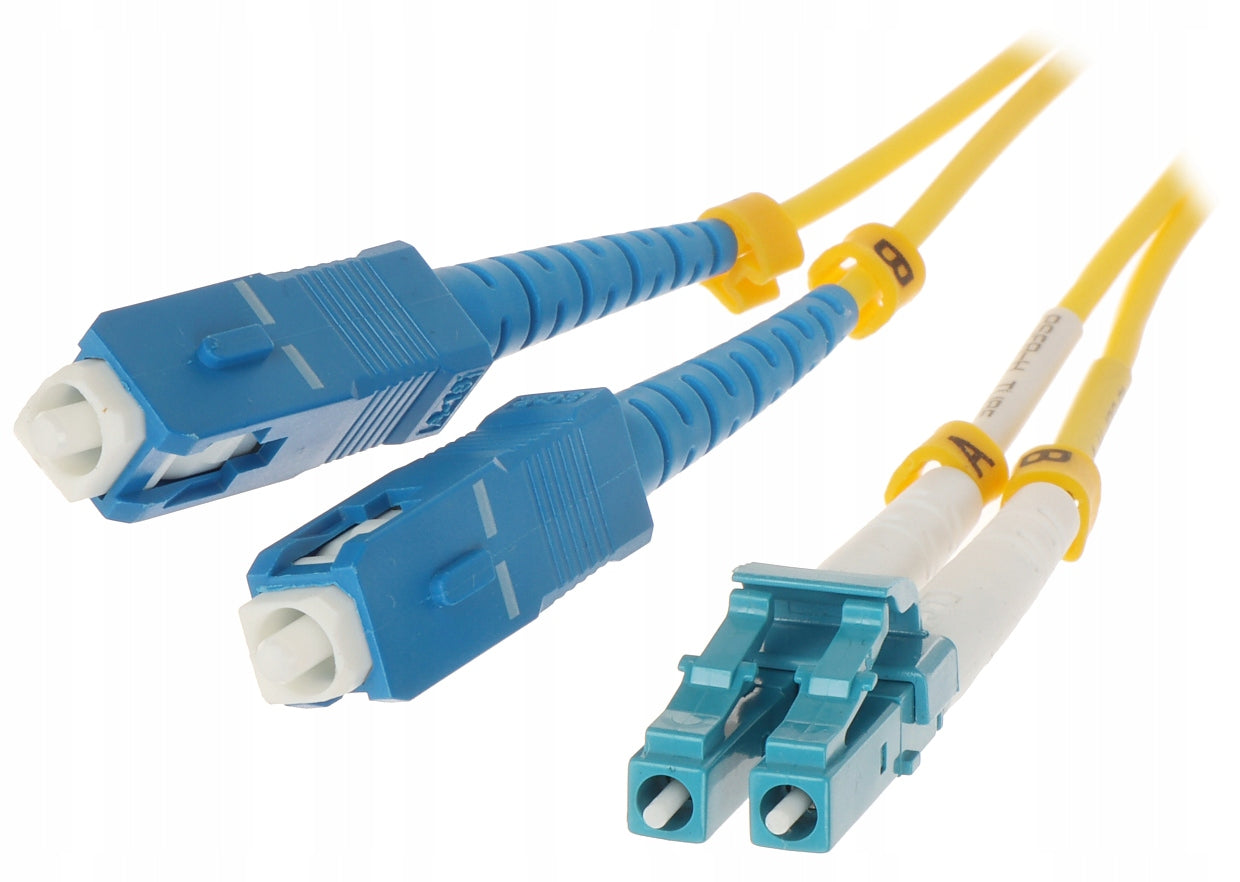 SINGLE MODE PATCH CORD LC SC 2 m FIBER OPTIC 2m Brand no brand