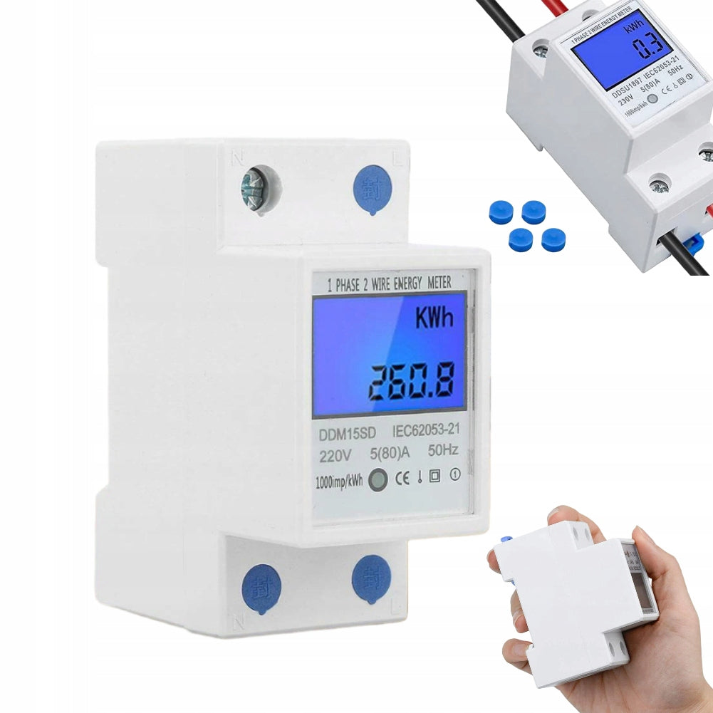 SINGLE-PHASE ELECTRICITY METER 5-80A